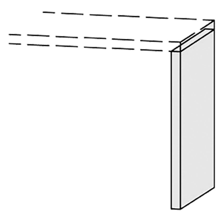 pièce latérale Vanity-Bocco
4 x 40-84 cm
assemblé avec T.d.l. à droite