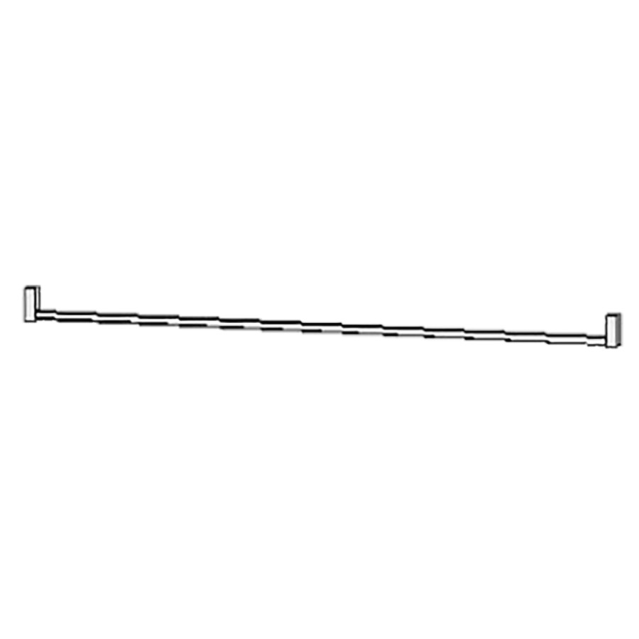 Porte-serviette tous droit
Longueur 120 cm.
chromé brillant