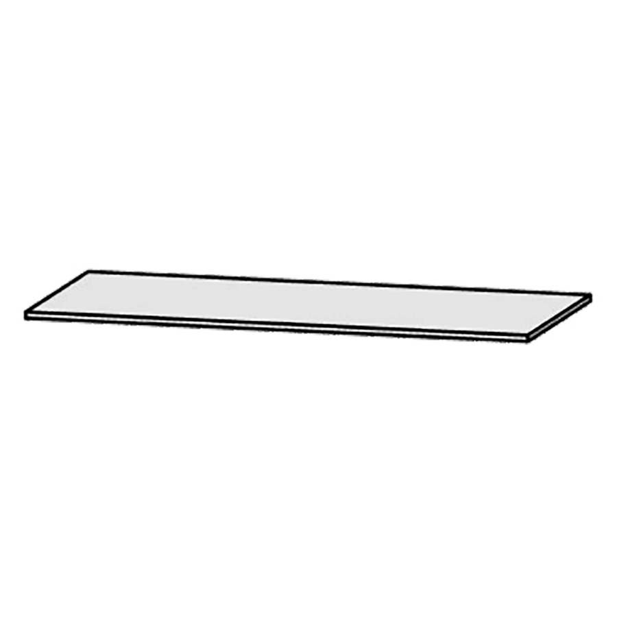 Plaque de recouvrement  Vanity Keramik 
66-100 x 1.2/1.6 x 30-47 cm
pour armoire mi-haute