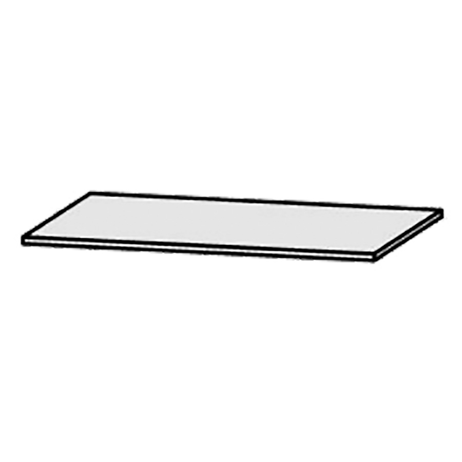 Plaque de recouvrement  Vanity Keramik 
35-65 x 2 x 30-47 cm
pour armoire mi-haute