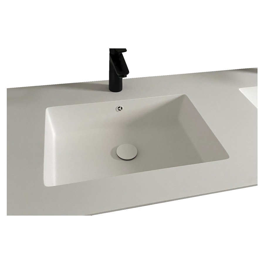 Lavabo en corian, cube 45