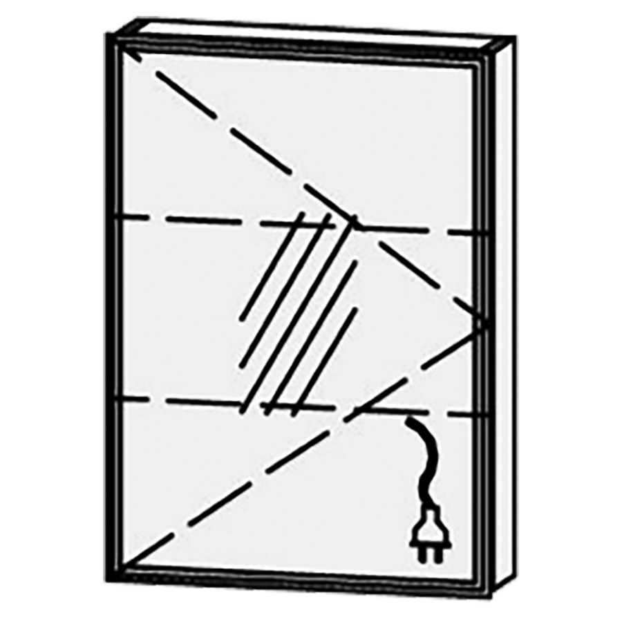 Armoire de toilette Vanity-Flat New Quattro