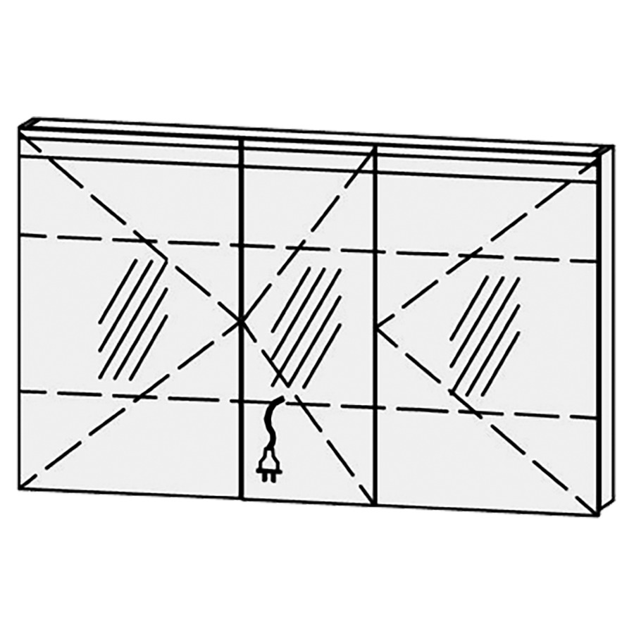 Armoire de toilette Vanity-Flat New / IP24