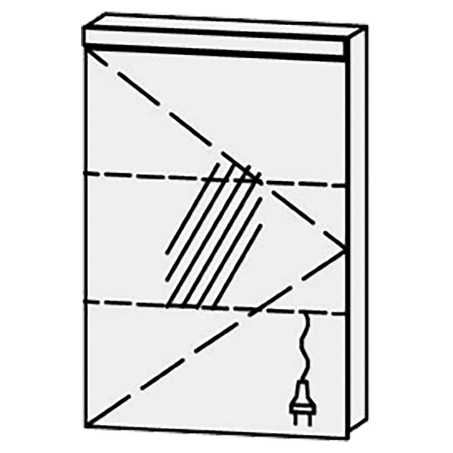 Armoire de toilette Vanity Cubo 2