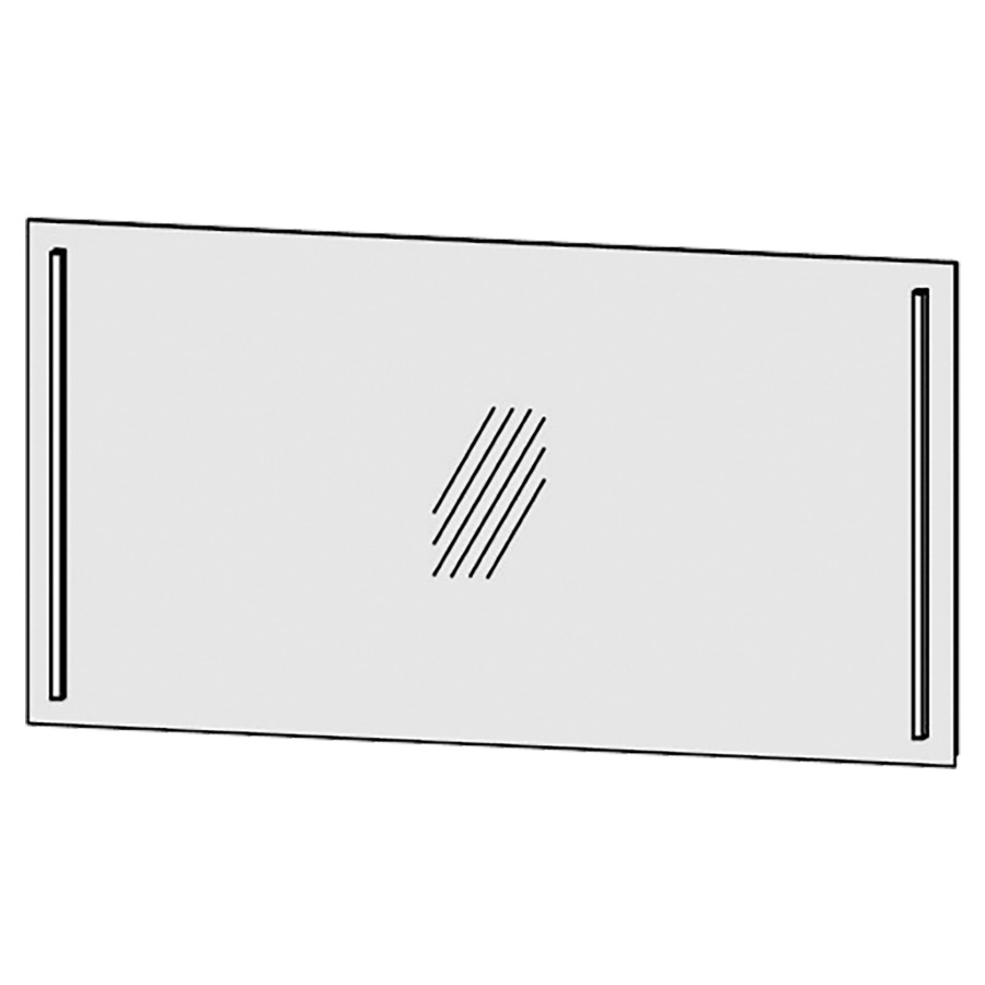 Lichtspiegel Vanity Pasofino
150 x 80 x 5.5 cm
2 x LED-Beleuchtung vertikal Pasofino
Länge 71 cm 
Lichtsystem Sento Basic 2 rechts
Lichtfarbe stufenlos einstellbar
2700-6500 Kelvin, dimmbar/2520 Lumen
(Nicht über Taster oder Bus-System dimmbar)
Energieklasse C, IP24