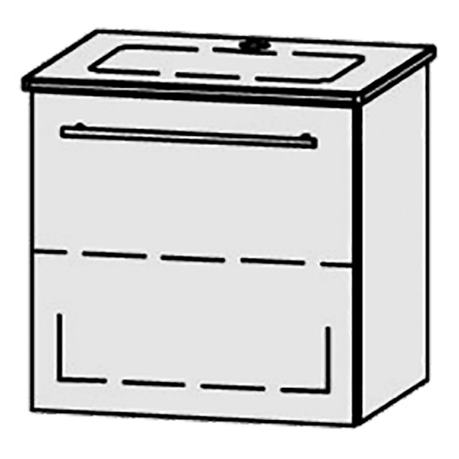 Élément inférieur  Vanity Me by Starck Easy
51 x 50 x 41.8 cm
élément de tiroir, 1&nbsp;tiroir
1&nbsp;tablette
avec Blumotion
pour 1&nbsp;lavabo
sans cache-siphon