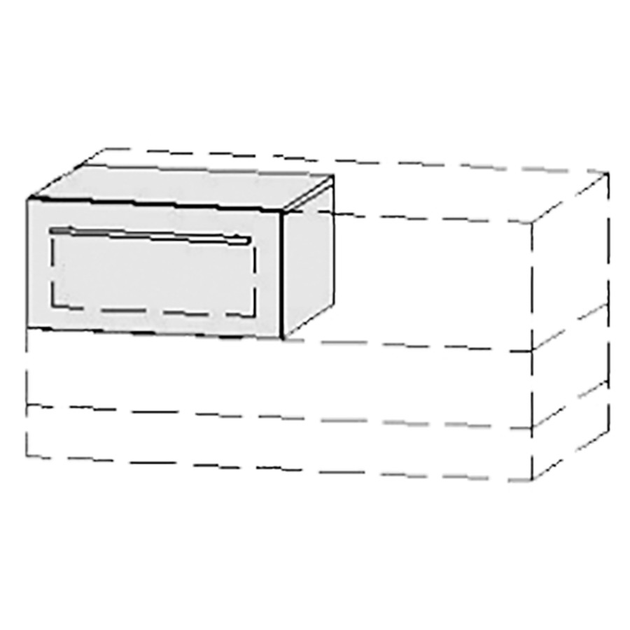 Élément d'armoire Vanity Bocco