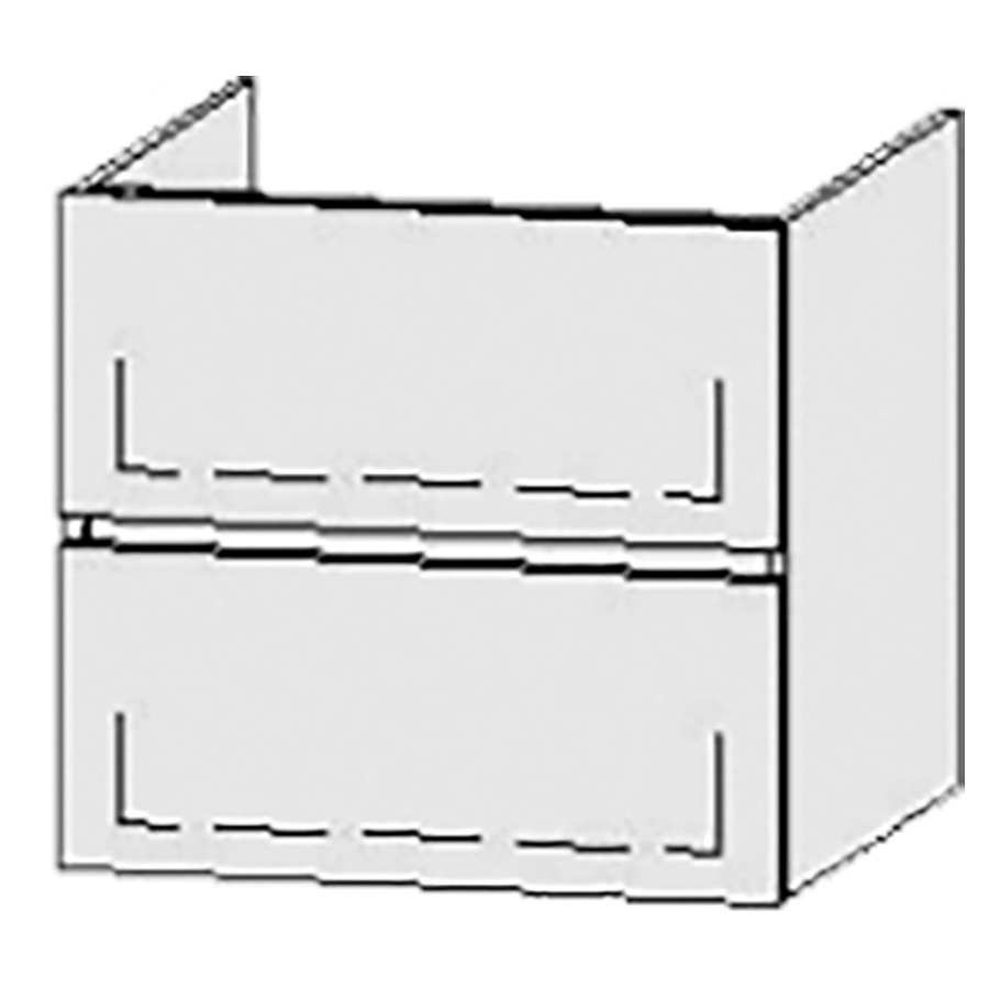 Élément inférieur  Vanity Bocco Line