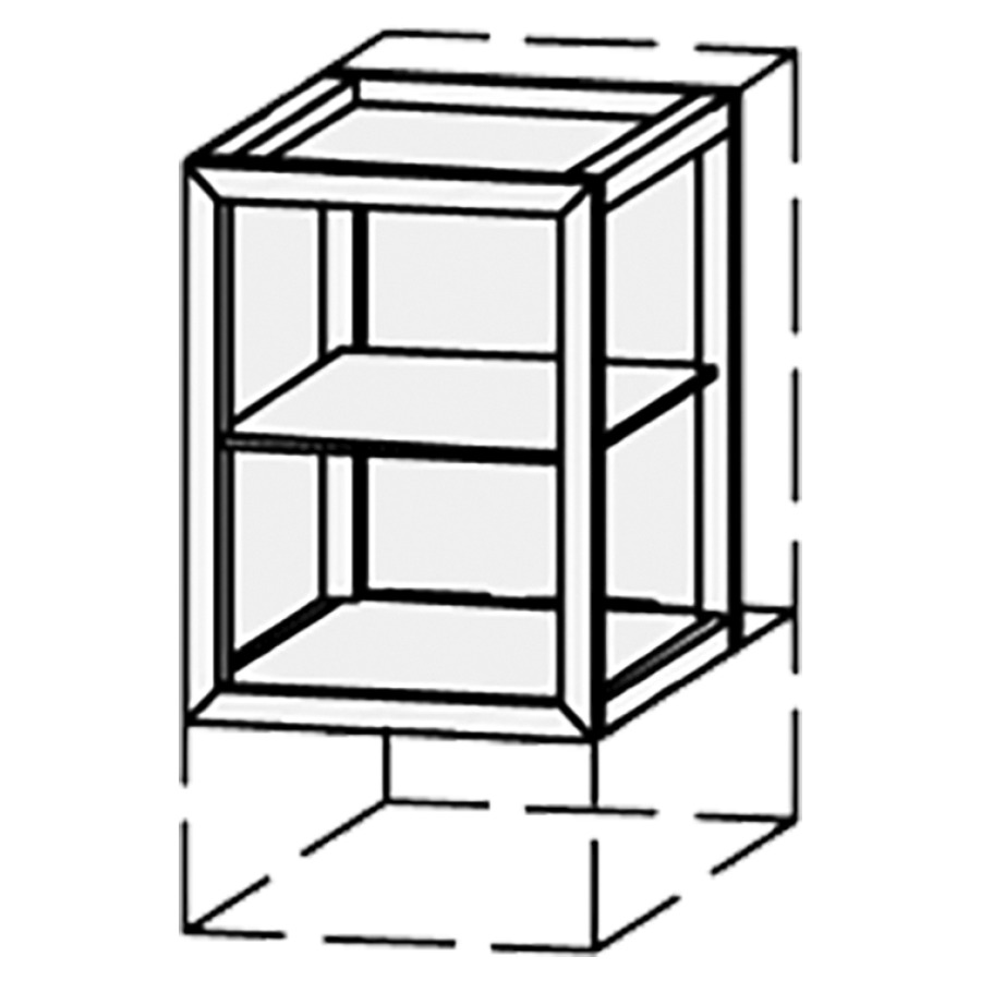 Étagère ouverte
Vanity Aria
30 x 40-55 x 40-55 cm
couvercle et fond en corian
1 rayon fixe en corian
comme élément supplémentaire
mesures selon liste