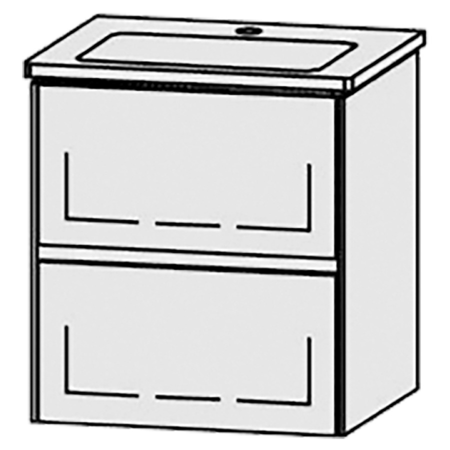 Élément inférieur Vanity-Venticello Viiva Line 50