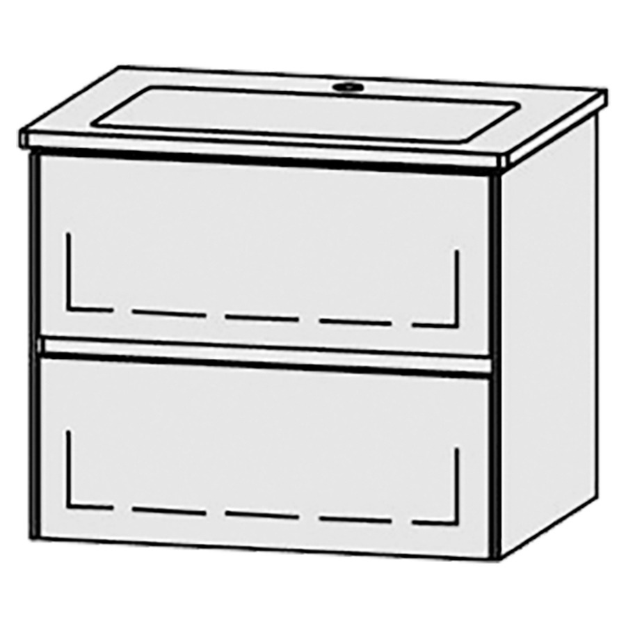 Élément inférieur Vanity-Venticello Viiva Line 65