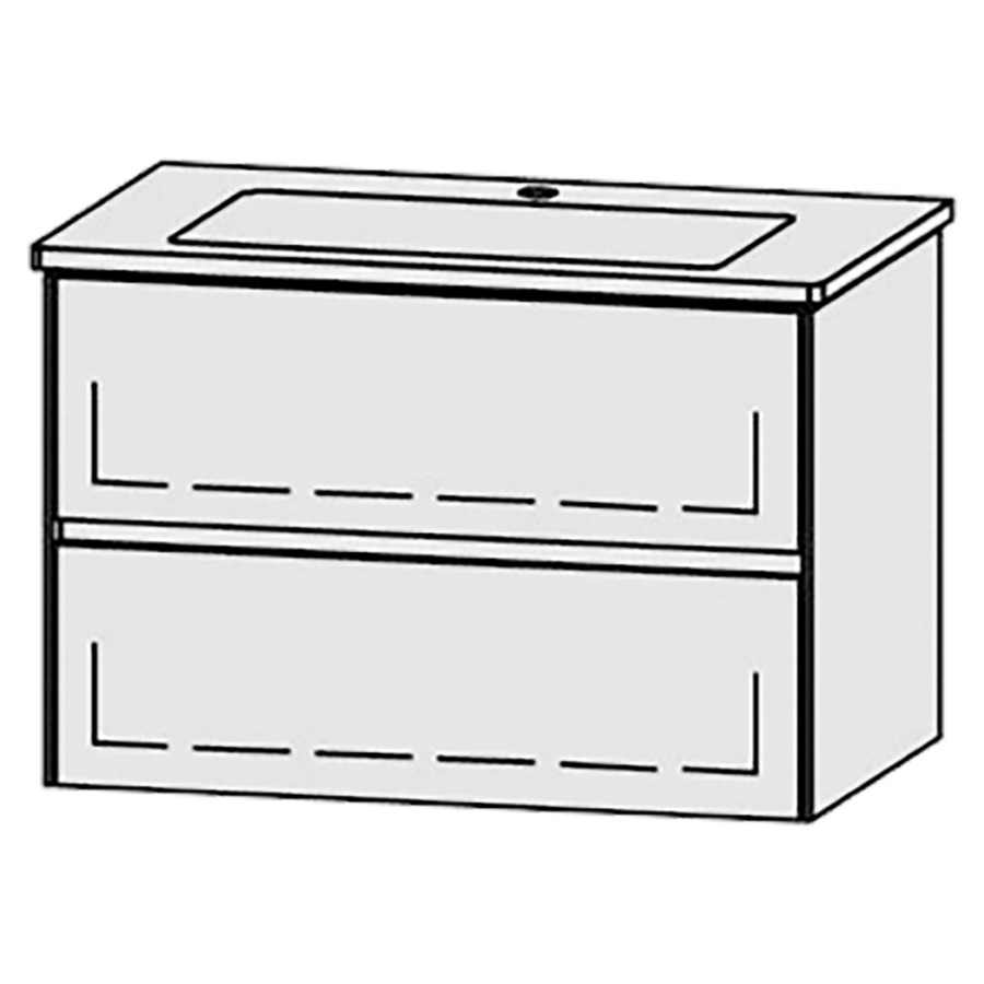 Élément inférieur Vanity-Venticello Viiva Line 80