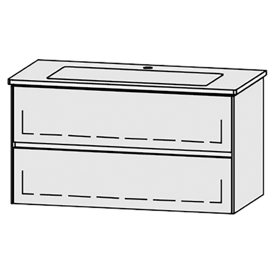 Élément inférieur Vanity-Venticello Viiva Line