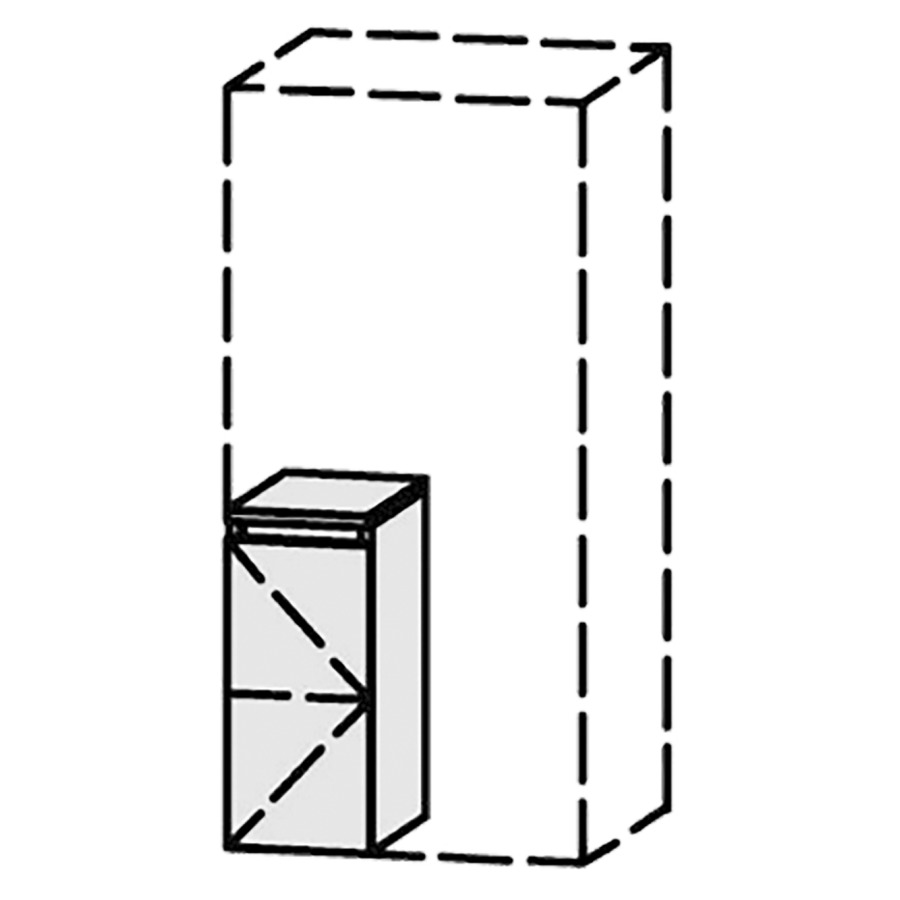 Armoire mi-haute Vanity Keramik Style