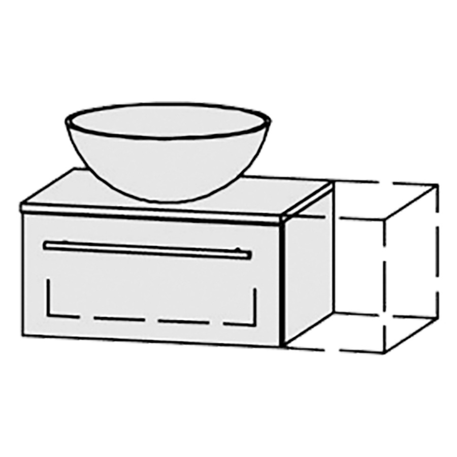 Combinaison de meuble Vanity Bocco Minimo