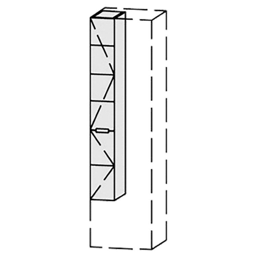 Armoire haute Vanity-Pasofino