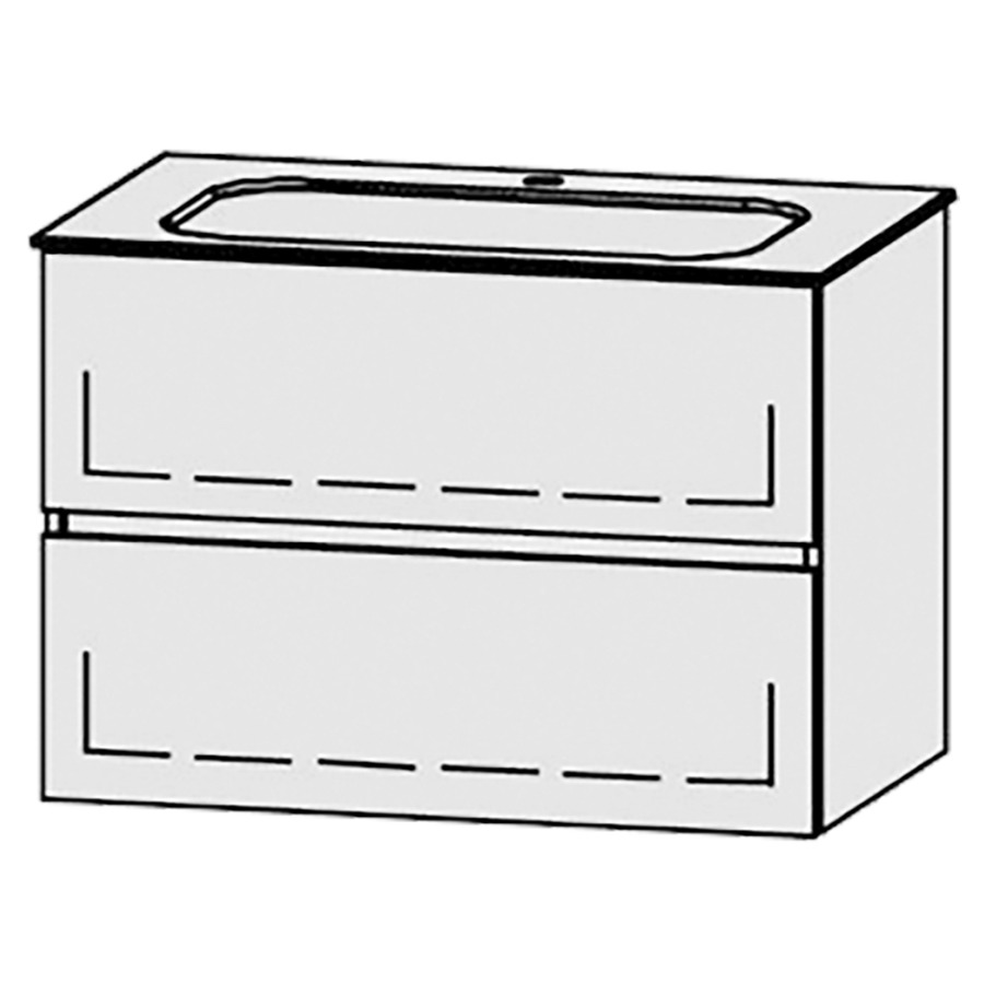 Élément inférieur  Vanity Finion Line