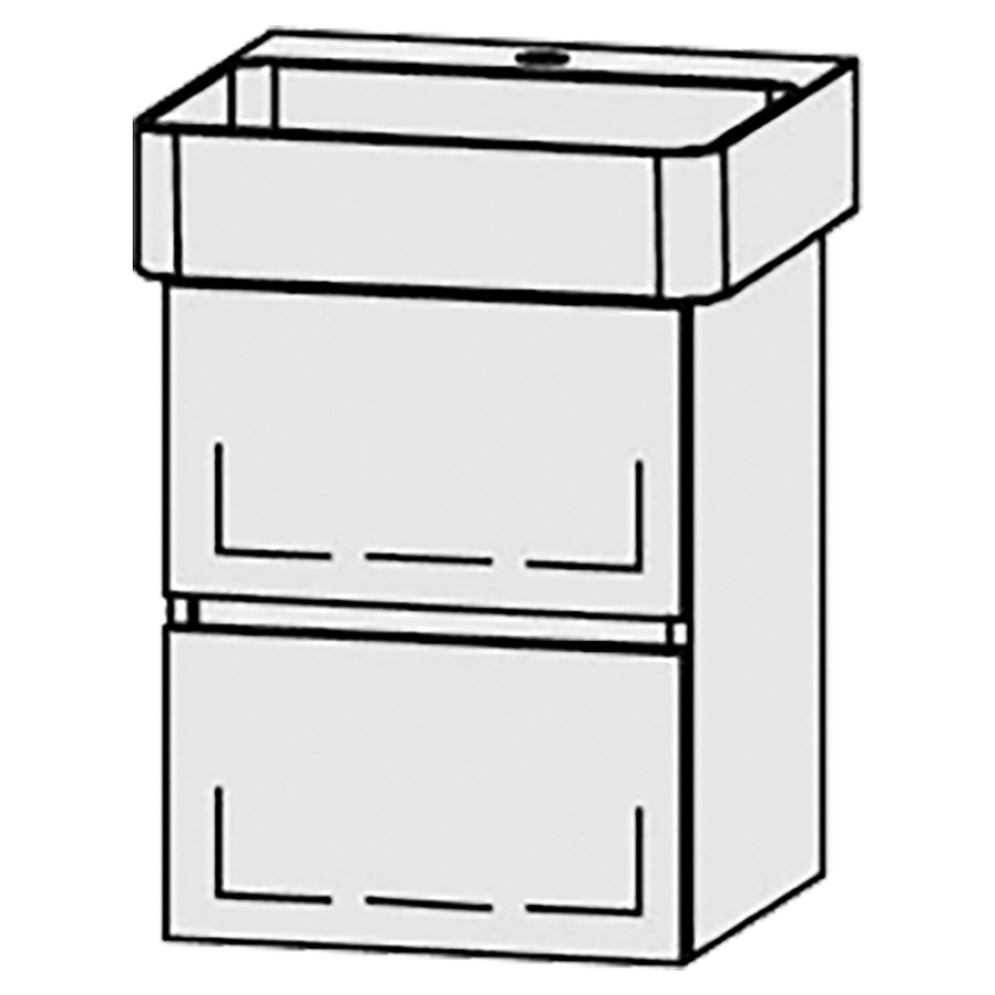 Élément inférieur  Vanity Val Line