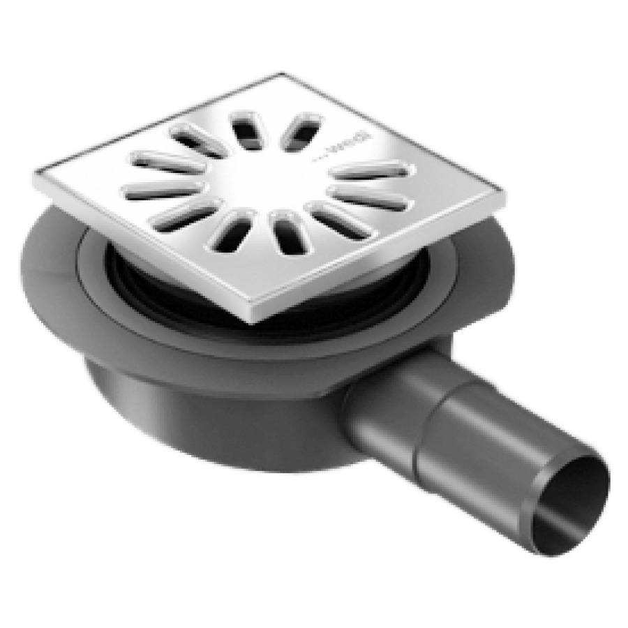 Ecoulement Wedi-Fundo horizontal DN 40