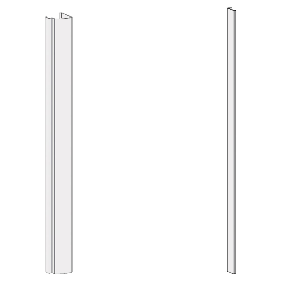 Ecran LED Senzes
89,5 x 2,1 cm
en bas, pour armoire de
toilette Senzes