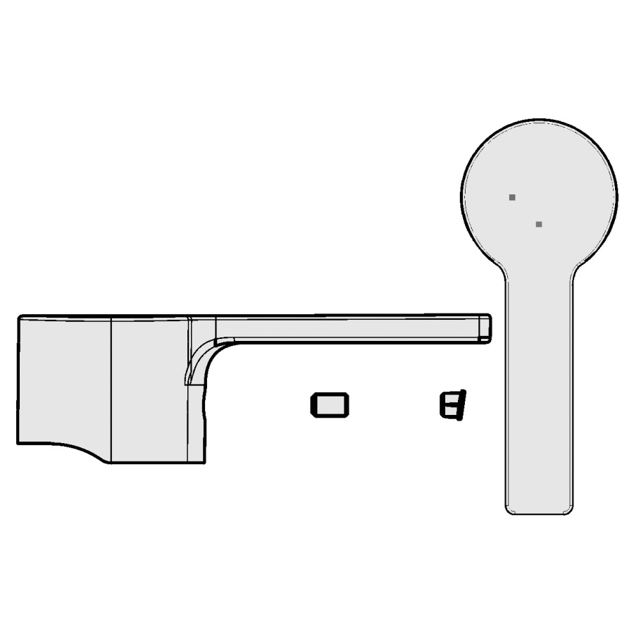 Levier complet Procasa Cinque
15, pour mélangeur de lavabo
Eco+