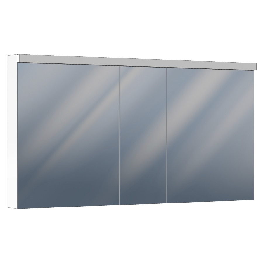 Armoire de toilette Procasa Cinque LED
150 x 78.5 x 13/15 cm
Profilé en aluminium
3&nbsp;portes à double miroir (60/30/60)
2 prises doubles en bas
et 2 supports cosmétiques, tablettes en verre
éclairage LED, 30 Watt, 4125 Lumen
dimmable avec senseur Cap-touch
en cas d'éclairage en bas, 640/646 en plus
éclairage en haut éteignable, 4000 Kelvin
miroir grossissant, IP24