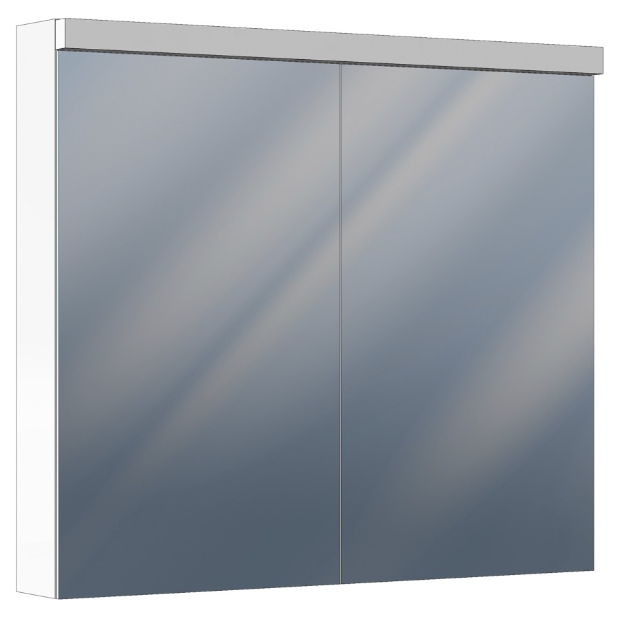Armoire de toilette Procasa Cinque LED
Tunable White
90 x 78.5 x 13/15 cm
Profilé en aluminium
2&nbsp;portes à double miroir
AP: 1&nbsp;prise double et 1 support cosmétique
en bas changeable, UP: 1&nbsp;prise double
1 support cosmétique à gauche
tablettes en verre continues
éclairage LED en haut et en bas, 18/3.5 Watt
2273/430 Lumen, dimmable par
bouton rotatif système à deux
interrupteurs Switch, désactivable en haut
2000-6500 Kelvin, miroir grossissant, IP24