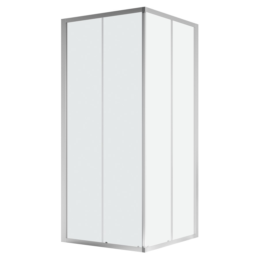 Porte coulissante Procasa Uno
largeur 87.6-90.6 cm, hauteur 195 cm
pour entrée diagonale, 2 panneaux
montage à gauche ou à droite