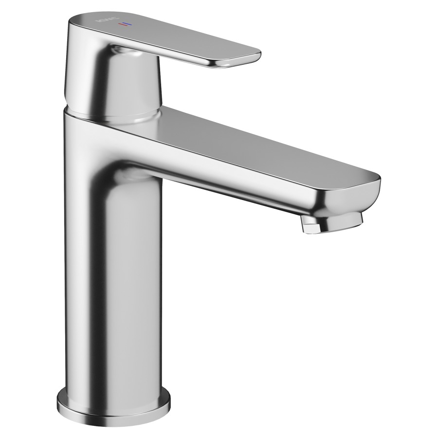 Mélangeur de lavabo Procasa Uno
saillie 135 mm, goulot fixe
avec vidage excentrique
tuyaux de raccordement flexibles 3/8"
groupe acoustique&nbsp;I