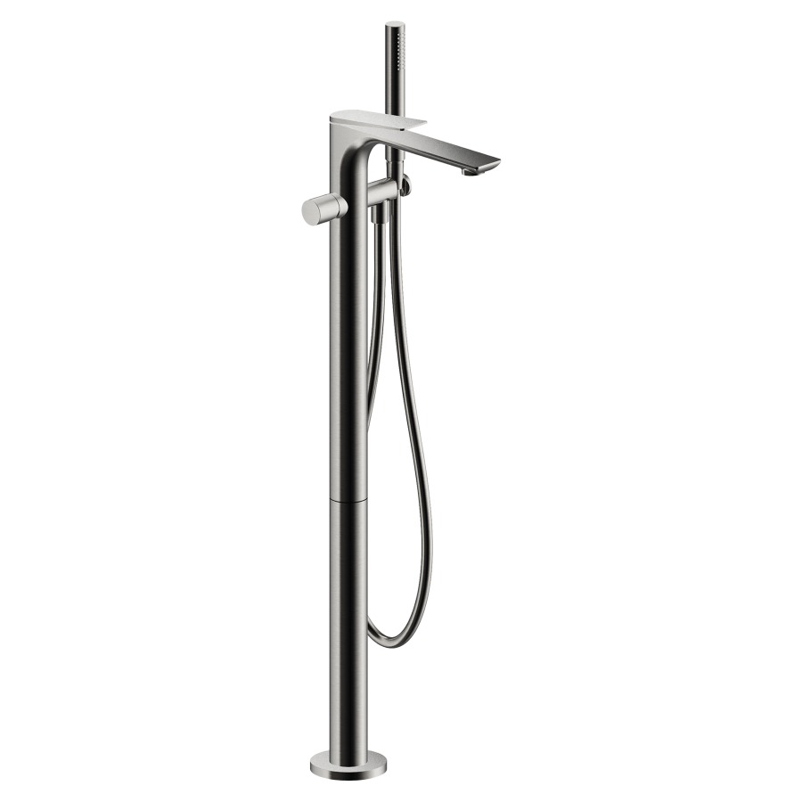 Mélangeur de bain Blade
modèle à poser
hauteur d'écoulement max. 860 mm
saillie 230 mm, tuyau de douche
douche à main, support de douche
sans corps à encastrer 791248