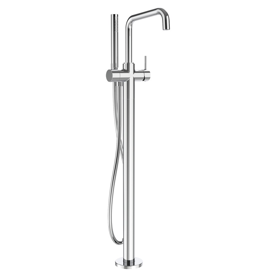 Mélangeur de bain Phi
modèle à poser
hauteur d'écoulement max. 815 mm
saillie 203 mm, tuyau de douche
douche à main, support de douche
sans corps à encastrer 791248