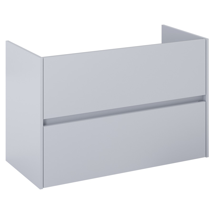 Élément inférieur  Procasa Uno E
98.5 x 63.5 x 45.1 cm
élément de tiroir, 2&nbsp;tiroirs
avec découpe de siphon au milieu
parois latérales métalliques
pour lavabo 291191