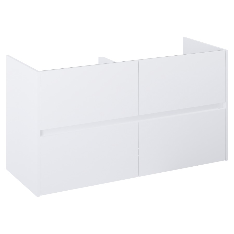 Élément inférieur  Procasa Uno E
118.4 x 63.5 x 45.1 cm
élément de tiroir, 2&nbsp;tiroirs
avec découpe pour siphon
parois latérales métalliques
pour lavabo 291194