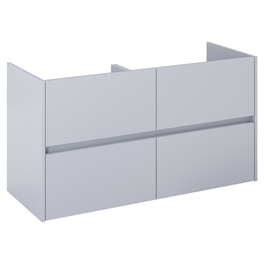 Élément inférieur  Procasa Uno E
118.4 x 63.5 x 45.1 cm
élément de tiroir, 2&nbsp;tiroirs
avec découpe pour siphon
parois latérales métalliques
pour lavabo 291194