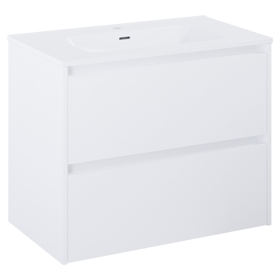 Combinaison de meuble Procasa Progetto
80.8 x 65.6 x 45.6 cm
élément de tiroir, 2&nbsp;tiroirs
avec lavabo
parois latérales métalliques