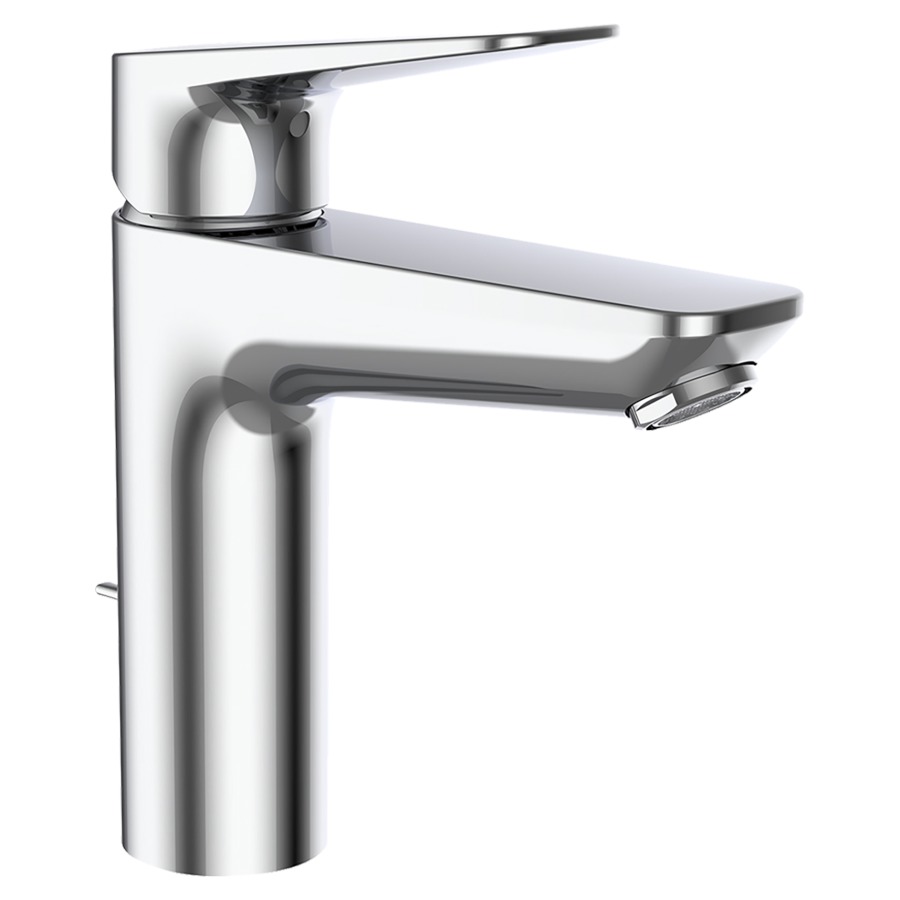Mélangeur de lavabo Procasa Progetto
saillie 125 mm, goulot fixe
eau froide par position du levier au milieu
avec vidage excentrique
groupe acoustique&nbsp;I, Classe d’énergie A