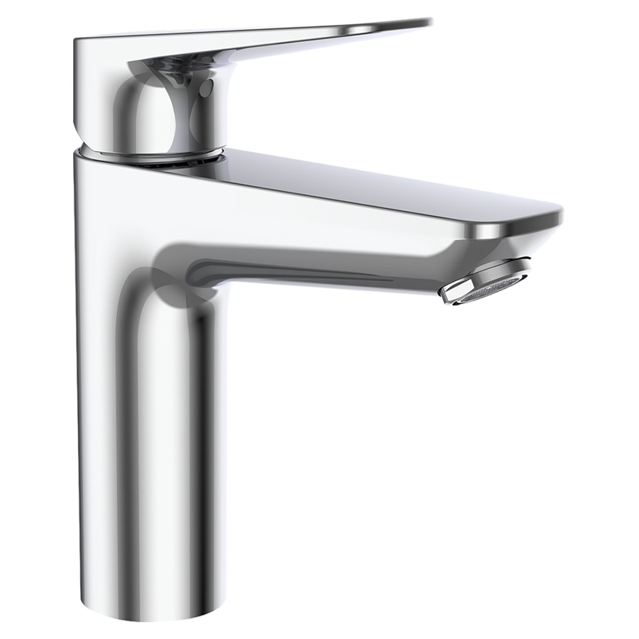 Mélangeur de lavabo Procasa Progetto
saillie 125 mm, goulot fixe
eau froide par position du levier au milieu
sans soupape d’écoulement
groupe acoustique&nbsp;I, Classe d’énergie A