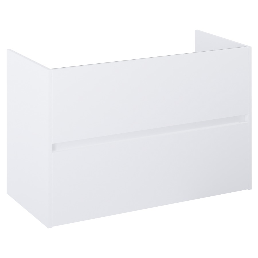 Élément inférieur  Procasa Uno E
98.5 x 63.5 x 45.1 cm
élément de tiroir, 2&nbsp;tiroirs
avec découpe de siphon à droite
parois latérales métalliques
pour lavabo 291192