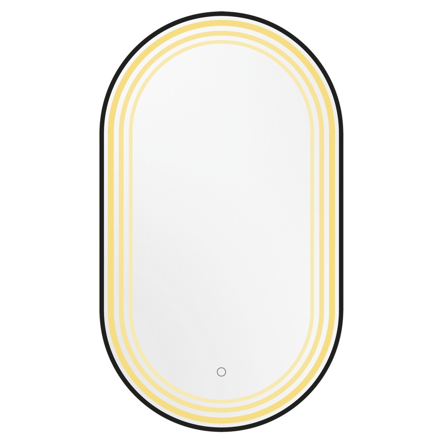 Miroir lumineux Enviola LED
ovale, 60 x 120 x 4.5 cm
Profilé en aluminium
cadre noir mat brossé
bande lumineuse à l'intérieur du cadre
29 Watt, 3000-6000 Kelvin, avec commande
premium "Touch-Dimm" simple
avec matériel de fixation
Classe d’énergie G, IP44