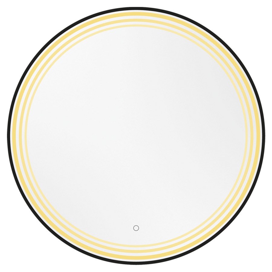 Miroir lumineux Enviola LED
ronde, D 50 cm
Profilé en aluminium
cadre noir mat brossé
bande lumineuse à l'intérieur du cadre
18 Watt, 3000-6000 Kelvin, avec commande
premium "Touch-Dimm" simple
avec matériel de fixation
Classe d’énergie G, IP44