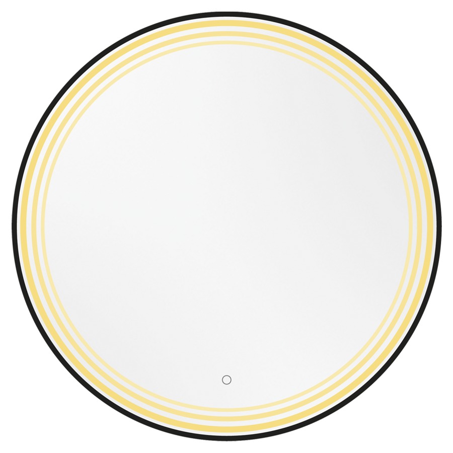 Miroir lumineux Enviola LED
ronde, D 70 cm
Profilé en aluminium
cadre noir mat brossé
bande lumineuse à l'intérieur du cadre
23 Watt, 3000-6000 Kelvin, avec commande
premium "Touch-Dimm" simple
avec matériel de fixation
Classe d’énergie G, IP44