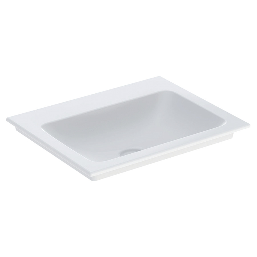 Lavabo pour meuble  Procasa Tre
60 x 48 cm
Céramique, rectangulaire
sans trop-plein
pour montage sur base de Lavabo