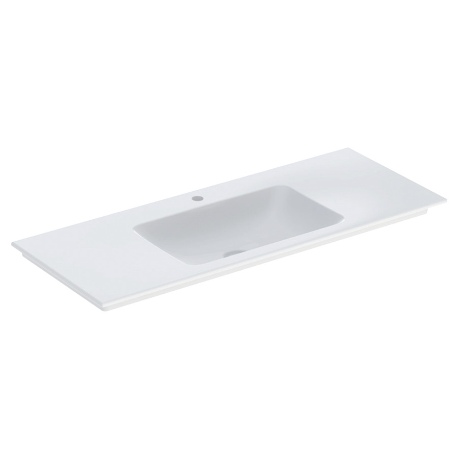 Lavabo pour meuble  Procasa Tre
120 x 48 cm
Céramique, rectangulaire
sans trop-plein
pour montage sur base de Lavabo