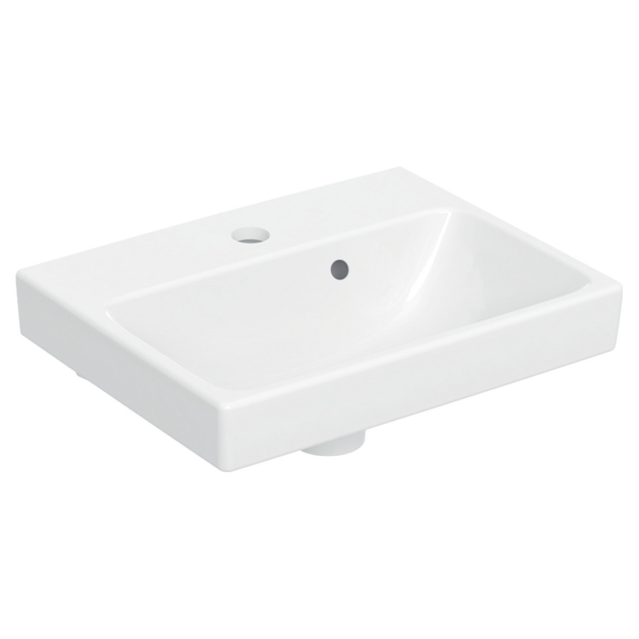 Lave-mains Procasa Tre
42 x 32.5 cm
Céramique, rectangulaire
montage mural, avec trop-plein
pour meuble suspendu