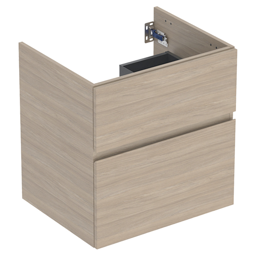 Élément inférieur  Procasa Tre 60
59.2 x 60.5 x 47.5 cm
élément de tiroir, 2&nbsp;tiroirs
pour lavabo 110179/180/184