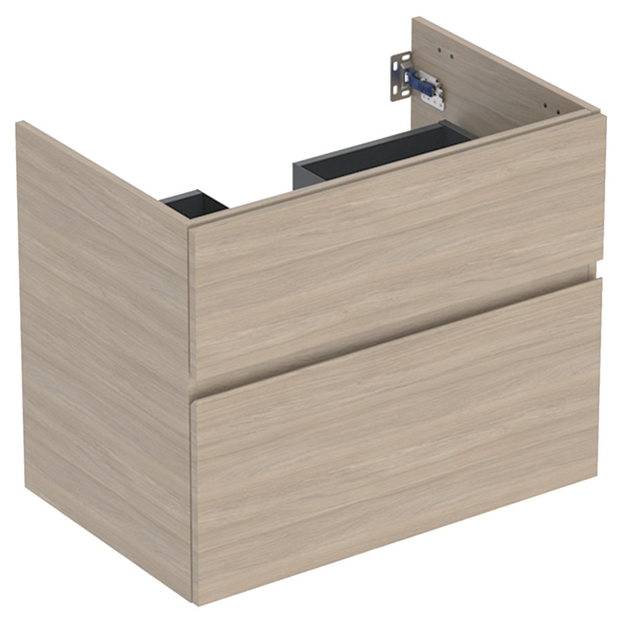 Élément inférieur  Procasa Tre 75
74 x 60.5 x 47.5 cm
élément de tiroir, 2&nbsp;tiroirs
pour lavabo 110181/185