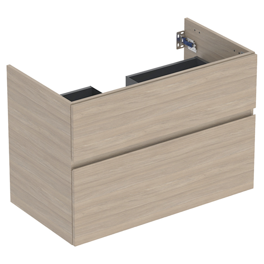 Élément inférieur  Procasa Tre 90
88.8 x 60.5 x 47.5 cm
élément de tiroir, 2&nbsp;tiroirs
pour lavabo 110182/186