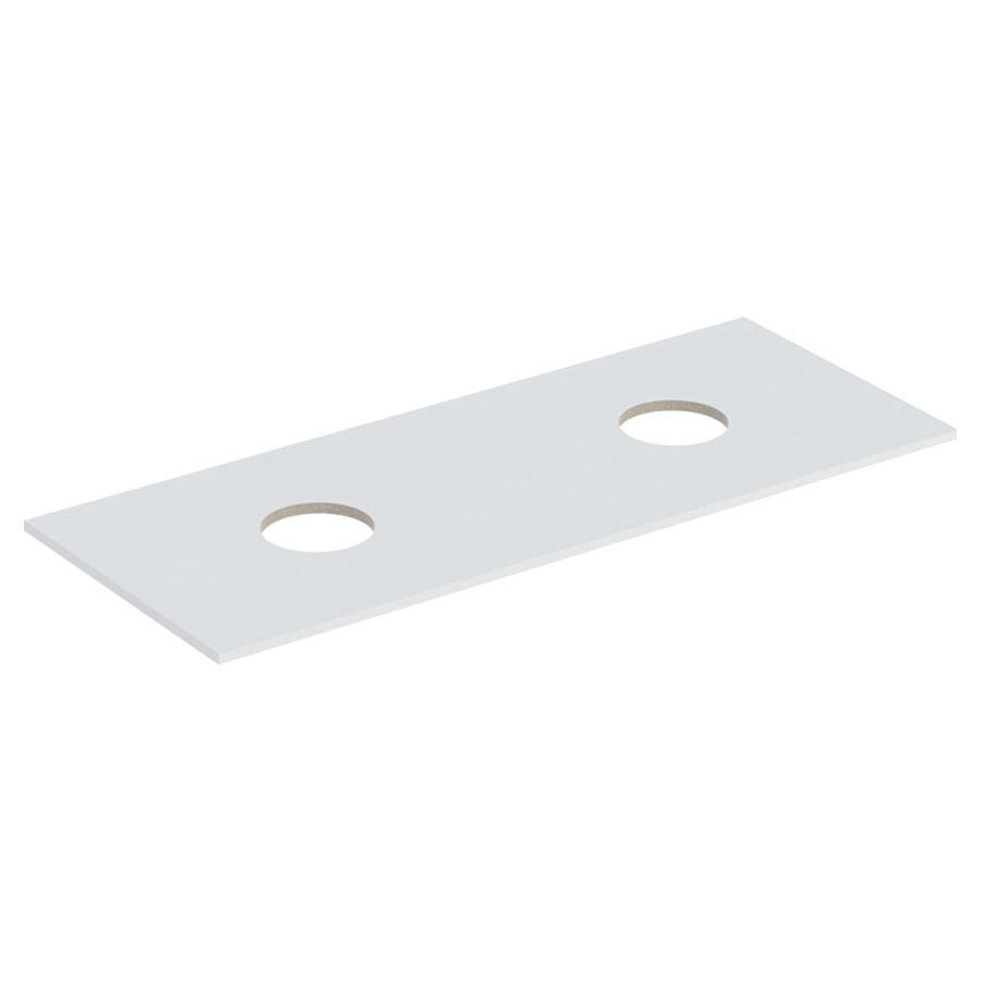 Table de lavabo Procasa Tre
118.8 x 16 x 47.8 cm
pour 2&nbsp;lavabos