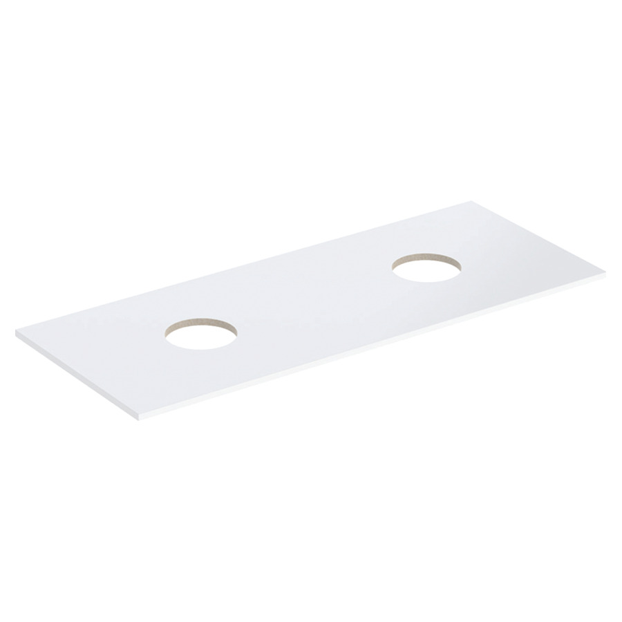 Table de lavabo Procasa Tre
118.8 x 16 x 47.8 cm
pour 2&nbsp;lavabos