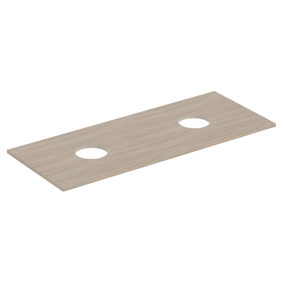 Waschtischabdeckung Procasa Tre
118.8 x 16 x 47.8 cm
für 2 Becken